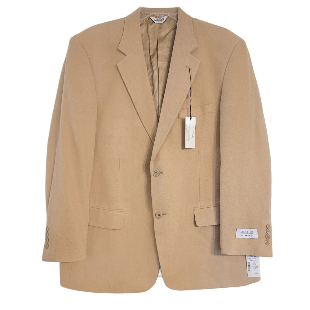 Joseph & Feiss Camelhair Regular Fit Sport Coat Blazer